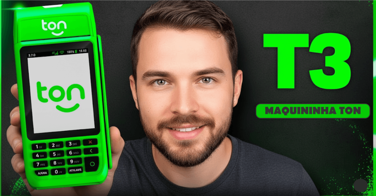 Ton T3: A Máquina de Cartão Completa para o Seu Negócio